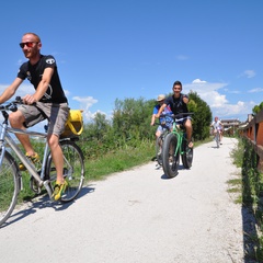 Escursione in bicicletta a Bibione