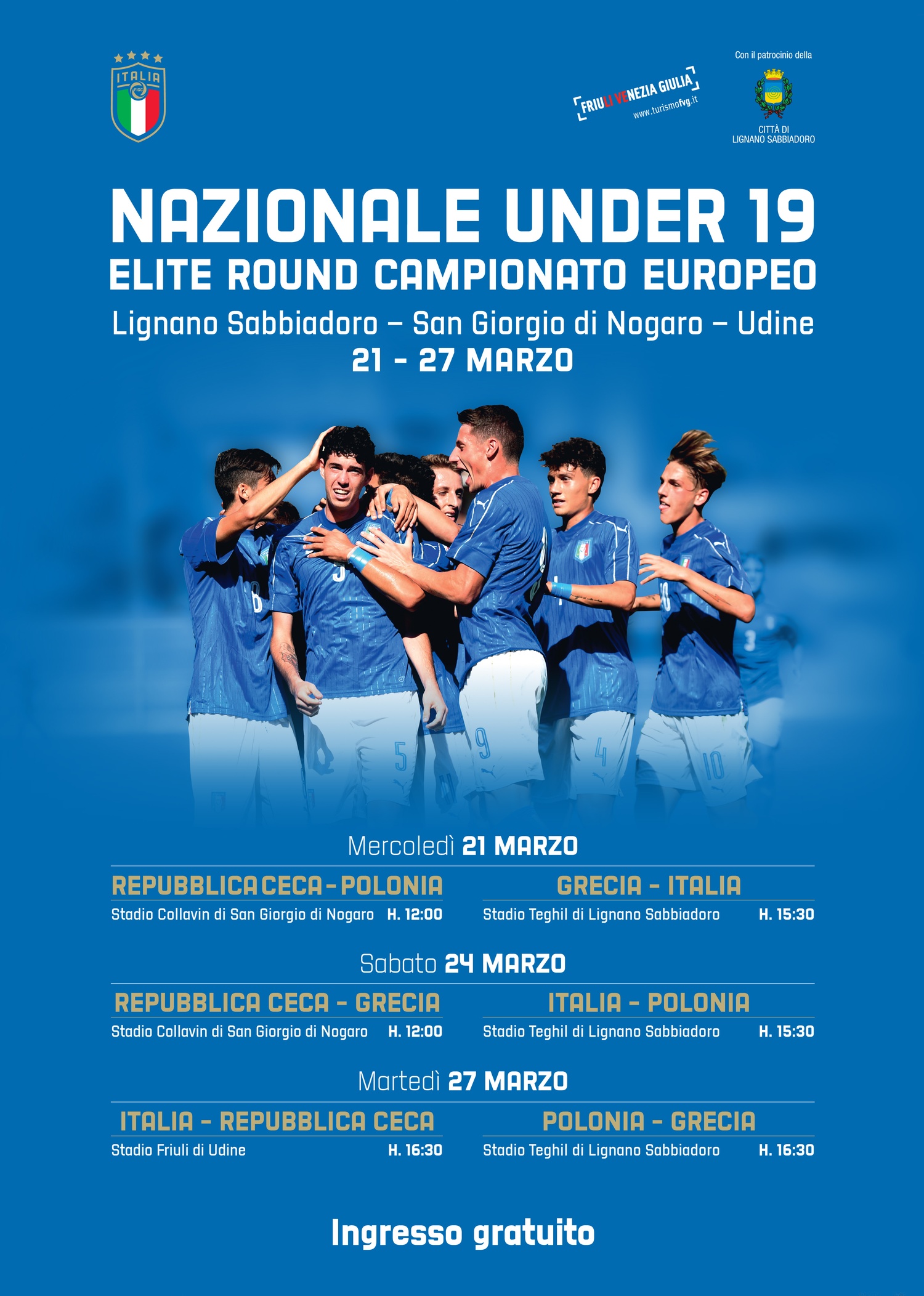 Picture ofNazionale Under 19 - Elite Round Campionato Europeo