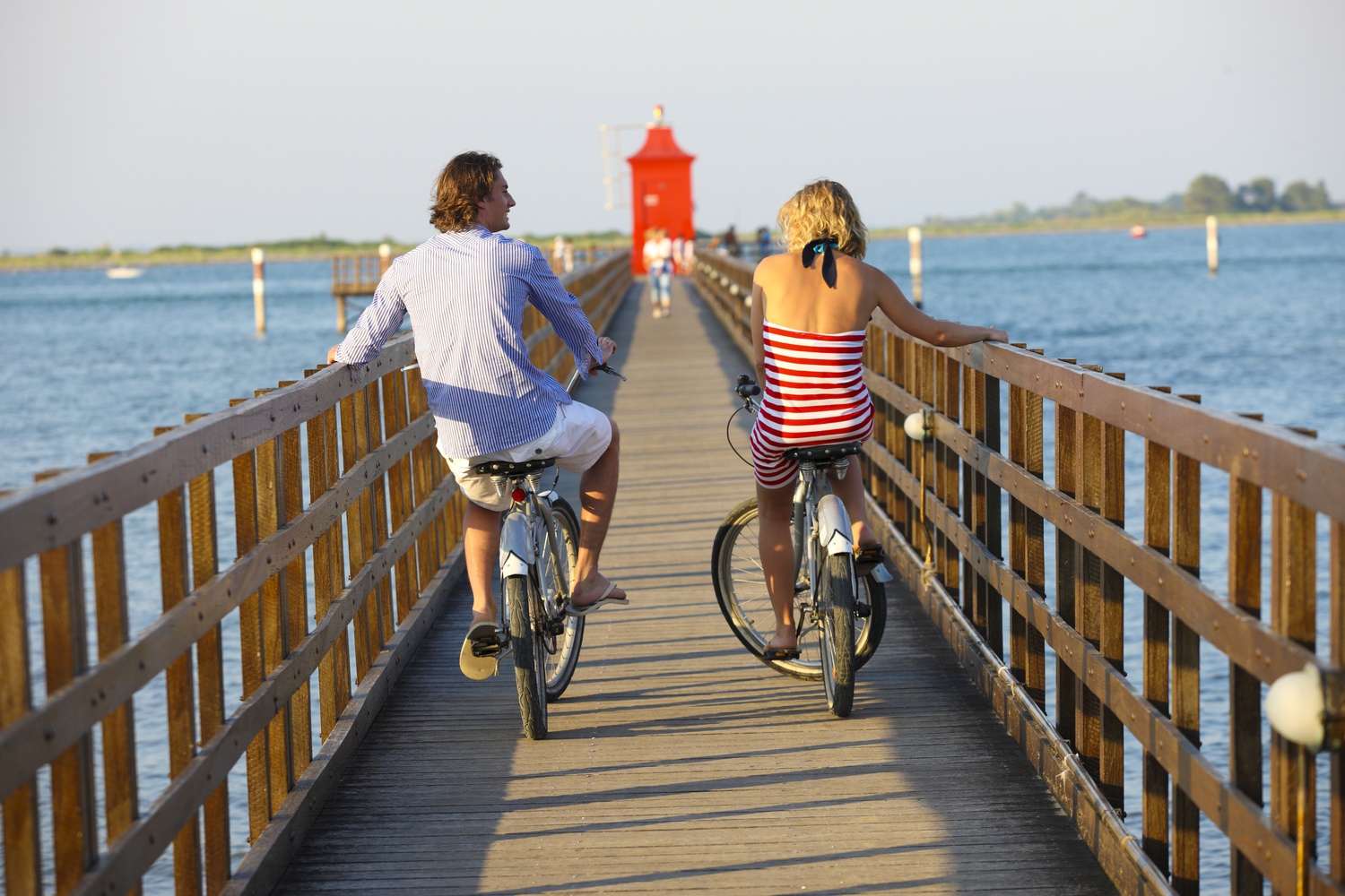 Fahrräder in Punta Faro