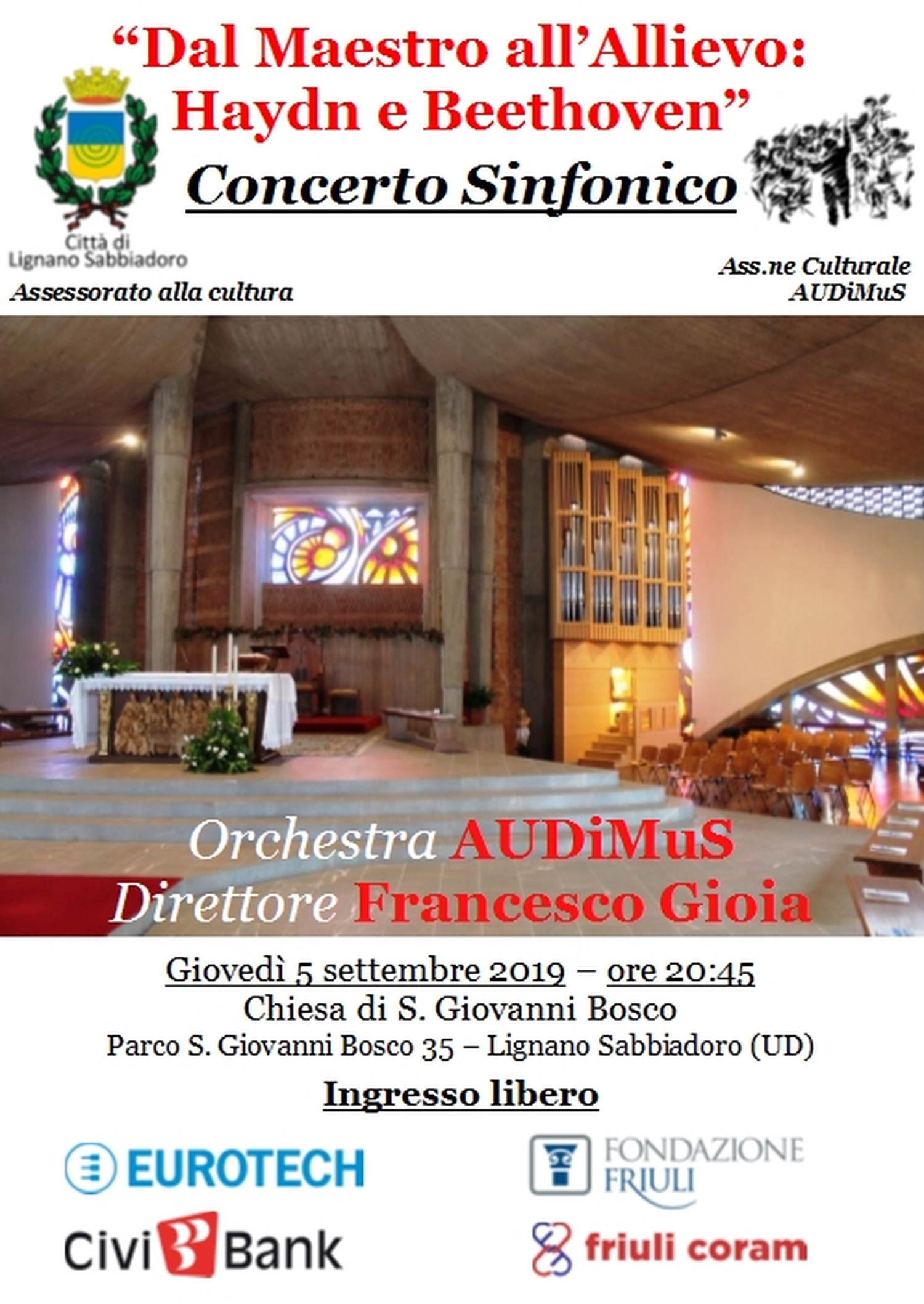 Picture ofConcerto Sinfonico - "Dal Maestro all'allievo: Haydn e Beethoven"