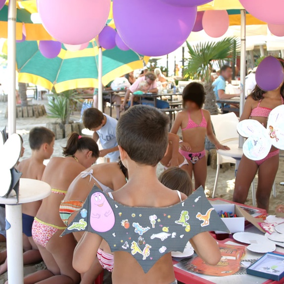 Entertainment at the Baby Party in Lignano