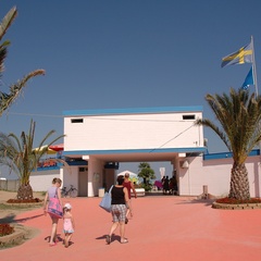 Eingang Strandbad  4 in Riviera