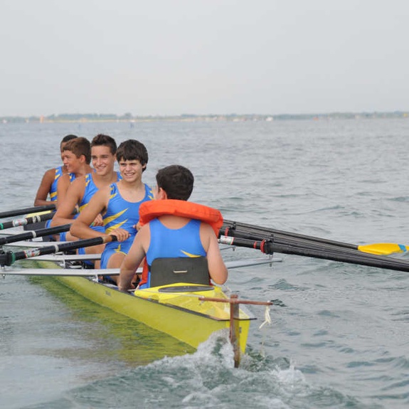 Rowing school in Lignano