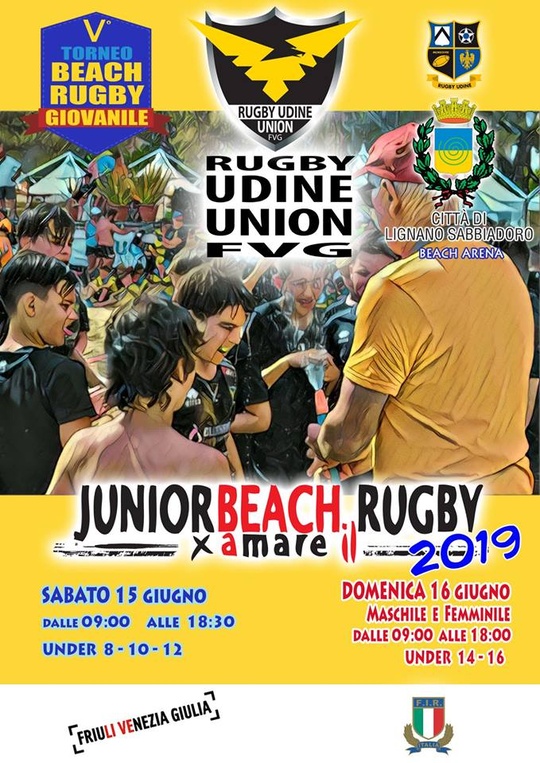 Junior Beach Rugby 2019