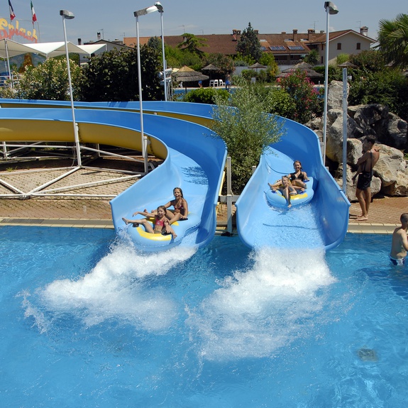 Slides at Aqua Splash in Lignano