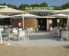 Portofino Beach Bar in Lignano