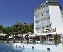 the grand hotel Playa in Lignano